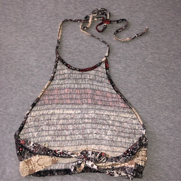 Urban Outfitters Halter Top with Tie Back | Small - Picture 3 of 4